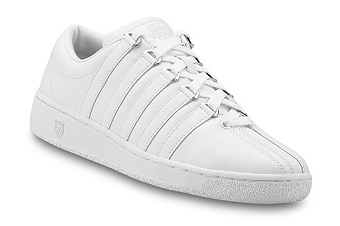 0001 K Swiss Classic Luxury Edition - White Shoes-Classic, Luxury, Edition, shoes, kswiss, k-swiss, athletic
