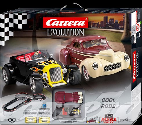 Carrera Cool Rods Slot Car Race Set