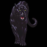 Custom Heat Transfer - Black Panther 10x12