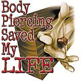 Custom Heat Transfer - Body Piercing Christian 11x13