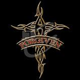 Custom Heat Transfer - Forgiven - Tribal Cross 9x12
