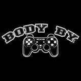 Custom Heat Transfer - Body By (Video Games) 7x9