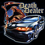 Custom Heat Transfer - Death Dealer-Car 12x13