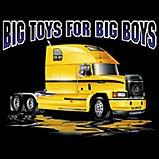 Custom Heat Transfer - Big Toys/Boys - 18 Wheeler 12x12