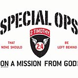Custom Heat Transfer - Special Ops Christian 11x12