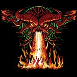 Custom Heat Transfer - Demolition Satan Demon 15x15