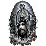 Custom Heat Transfer - Mary & Jesus 14x14
