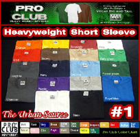 Pro Club Heavyweight T Shirts 1/2 Dozen Special Size 7Xl