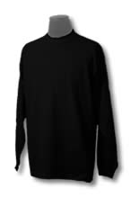 BLACK Pro Club Long Sleeve Heavyweight T-Shirt