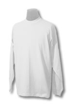 WHITE Pro Club Long Sleeve Heavyweight T-Shirt