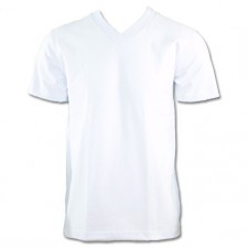 <font color=white>WHITE</font> - Pro Club Comfort V Neck